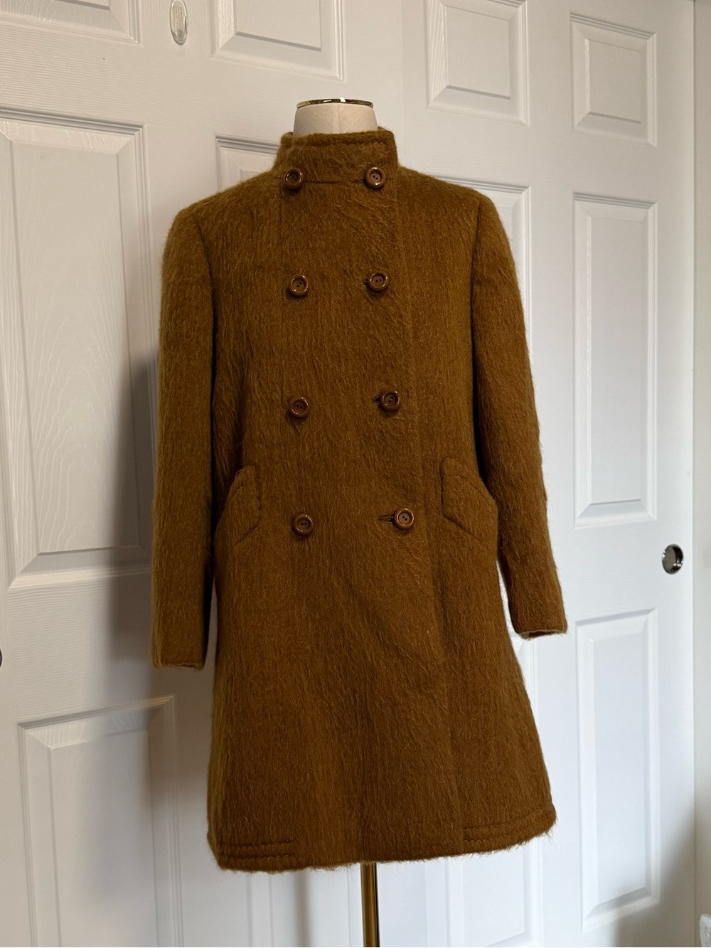 True 60s Mod Vintage Original Hammerer 100% Wool Coat -Made in Austria | Size 10